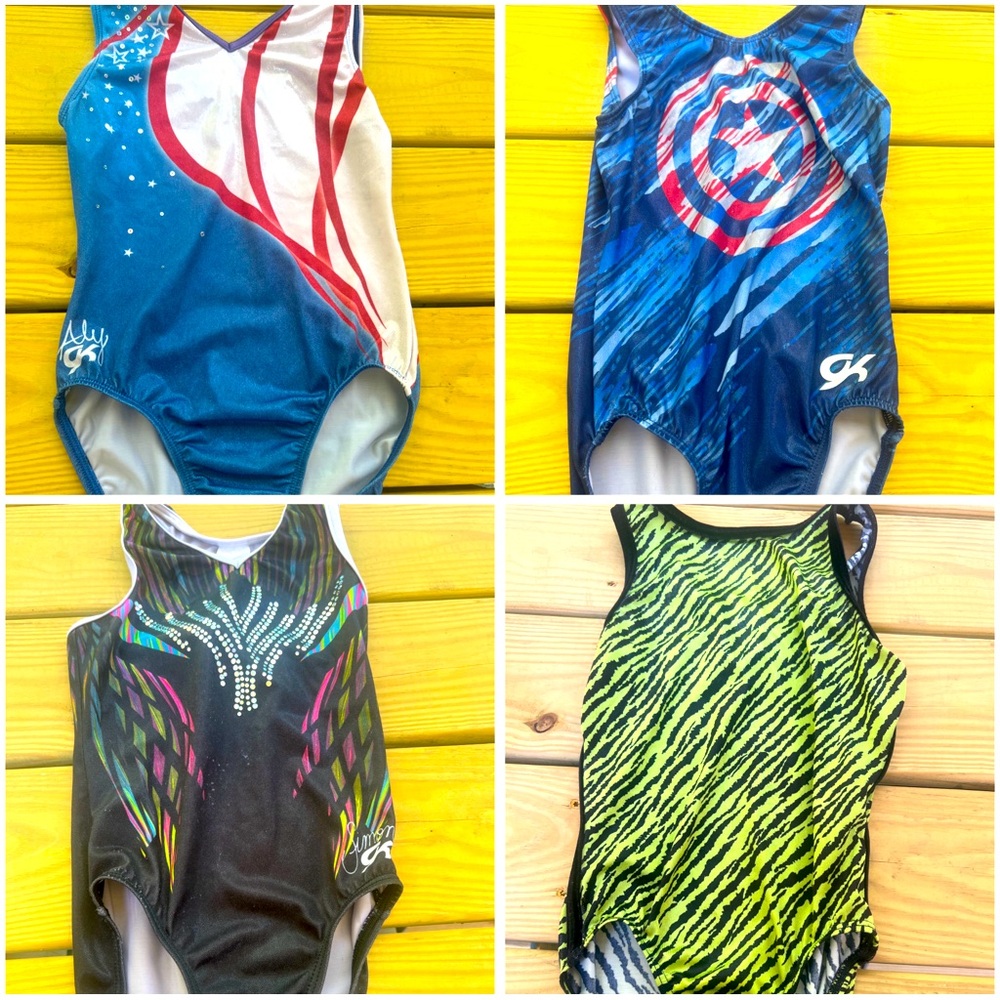 SOLD ON CROSSPOST GK CL gymnastics leotard lot
